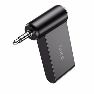 AUX Bluetooth vastuvõtja Hoco Jack 3,5 mm E58 must