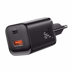 Laadija Joyroom JR-TCF08EU must 30W (1xPD / 1xQC3.0)
