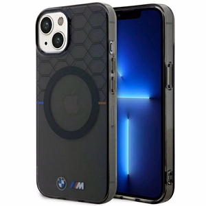 Ümbris BMW BMHMP14SHGPK iPhone 14 6.1" hall/hall Pattern MagSafe