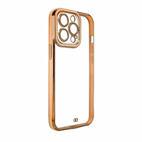 Fashion Case Cover for Xiaomi Redmi Note 11 Pro Gold Frame Gel Cover kuldne kate