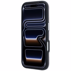 Karl Lagerfeld Grained Mono Resin Logo MagSafe ümbris mudelile iPhone 17 Pro Max / 18 Pro Max – värv: roosa