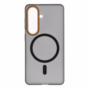 Ümbris GO ORANGE ühildub MagSafe jaoks SAMSUNG S26 must