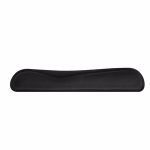 Ergonomic wrist tugi jaoks klaviatuur 460 x 85 x 25 mm must