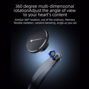 Magnetic car phone hoidja compatible with Magsafe Forcell F-Grip MagFlex windshield / dashboard must