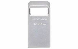 Kingston DataTraveler 128GB Micro 200MB/s metallist USB 3.2 Gen 1 mälupulk