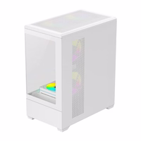 DarkFlash C365 arvutikorpus (valge) + 5 ventilaatorid