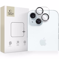 Tech-Protect Cam Fit+ Camera Cover jaoks iPhone 14 / 14 Plus / 15 / 15 Plus - Clear