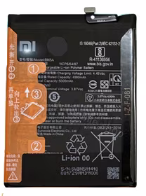 Aku original Xiaomi Redmi 10/Redmi 10 2022/Redmi Note 10 5G/Poco M3 Pro 5G 5000mAh BN5A