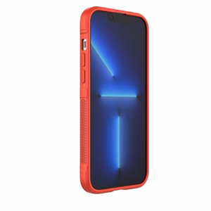 Magic Shield Case ümbris iPhone 14 Plus'ile elastne soomustatud ümbris burgundia värvusega