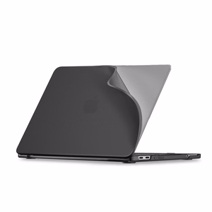 Tech-Protect Softshell ümbris MacBook Neo 13" 2026 jaoks - matt must