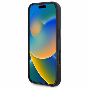 BMW Carbon Wrapped Metal iPhone 16 Ümbris - must