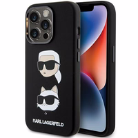 KARL LAGERFELD ümbris jaoks IPHONE 15 Pro Max KLHCP15XSDHKCNK (Silicone KC) must