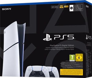 Sony Playstation 5 Slim Digital 825 GB Wi-Fi черный, белый