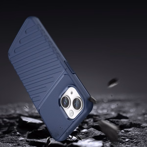 Thunder Case iPhone 14 sinine soomustatud ümbris