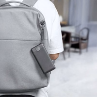 Power Bank Veger "W1116" must 10000mAh (PD / QC3.0) + integreeritud 3in1 kaabel