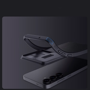 Nillkin CamShield Pro Ümbris jaoks Samsung Galaxy S25 with Camera Cover - must