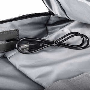 Modecom SMART 15 seljakott, must/hall, polüester
