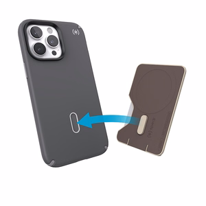 Speck ClickLock magnetrahakott MagSafe'ile, Pale Oak / Dark Umber värvitoonis
