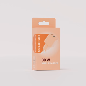 COLORUM wall laadija USB-A + USB-C PD 30W CLS30-AC-14 x virsiku Fuzz