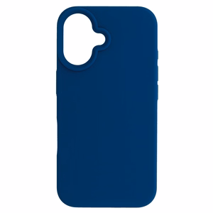 Tel Protect Silicone Premium jaoks Iphone 16 tumesinine