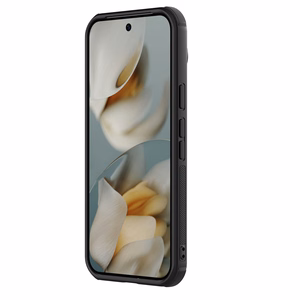 Nillkin Super Frosted Shield Pro Magnetic Ümbris jaoks Google Pixel 10/10 Pro Ühildub MagSafe - Must