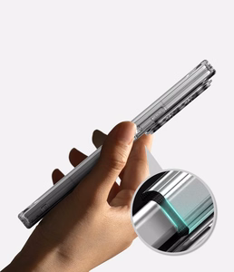 Ringke Fusion Flap Magnetic MagSafe ümbris mudelile Samsung Galaxy Z Fold 8 Ultra – läbipaistev