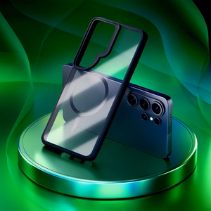 3mk Satin Armor MagCase for Samsung Galaxy S26 Ultra - läbipaistev must