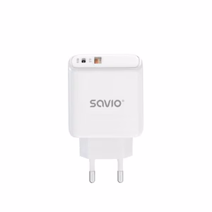 SAVIO LA-06 USB Type A & Type C Quick Charge Power Delivery 3.0 laadija