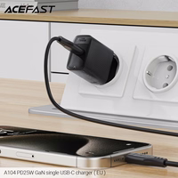 Laadija Acefast A104 25W GaN USB-C must