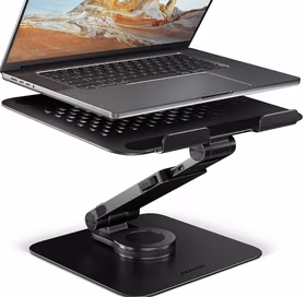 Sülearvuti alus 10-17" pööratav alumiinium STND-LRB Axagon