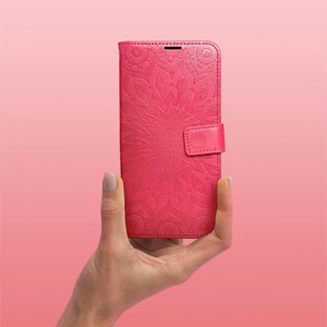 Чехол-книжка MEZZO для Xiaomi Redmi Note 15 5G ловец снов пурпурный