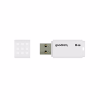Goodram pendrive 8GB USB 2.0 UME2 valge