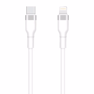 Setty USB-C - Lightning kaabel 1m 3A KSC-L-130 valge