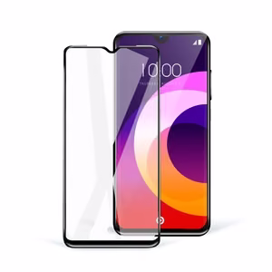 5D Full Glue Ceramic keraamiline ekraanikaitse Samsung Galaxy A54 5G / S23 FE, must