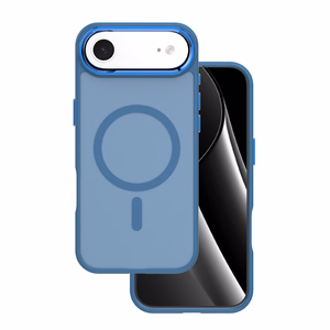 Frozen Mag ümbris for iPhone 17 Air 6,6" tumesinine