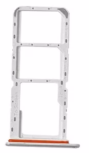 SIM card holder Samsung A14 5G A146 Hõbedane original (service pack)