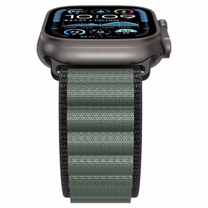 SPIGEN WBF1 rihm APPLE WATCH 6 / 7 / 8 / 9 / 10 / SE / ULTRA 1 / 2 (44 / 45 / 46 / 49 MM) must/roheline