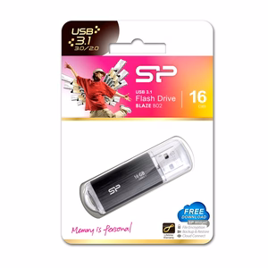 SILICON POWER Blaze B02 Pendrive USB flash drive 16 GB USB Type-A 3.2 Gen 1 (SP016GBUF3B02V1K) must