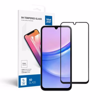 Karastatud klaas to Samsung Galaxy A15 5G (full glue / Ümbris friendly) sinine Star 5D must