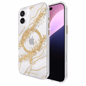 Case-Mate Karat MagSafe ümbris seadmele iPhone 16 Plus, Granite mustriga
