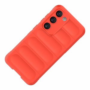 Magic Shield Ümbris jaoks Samsung Galaxy S23+ flexible armored cover punane