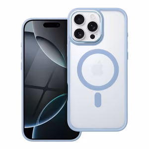 MATTE MAG COVER Ümbris compatible with MagSafe jaoks IPHONE 16 Pro Max sinine