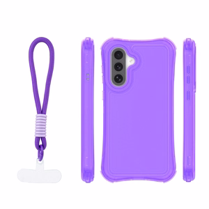 Safepop чехол с ремешком для Samsung Galaxy A57 5G фиолетовый