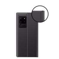 Uus Sleep Case raamaturiiuli tüüpi ümbris koos kickstand funktsiooniga Samsung Galaxy A72 4G roosa