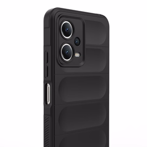 Magic Shield Case для Xiaomi Redmi Note 12 5G / Poco X5 5G гибкая броневая крышка чёрный