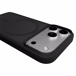 Чехол Puro Gradient TPU совместимый с MagSafe для iPhone 17 Pro - чёрный