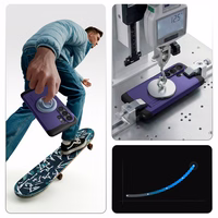 SPIGENi ümbris TOUGH ARMOR ühildub MagSafe'iga SAMSUNG S26 Ultra ash violet'ile