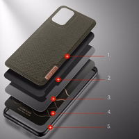 Phone Ümbris Dux Ducis "Fino" jaoks Xiaomi Redmi Note 10 / Redmi Note 10S / Poco M5s Roheline