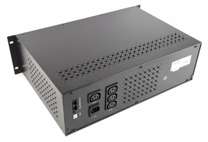 Gembird UPS rack 19'' 3.4U 1500VA, 4xIEC 230V out, IEC14 in, RJ11, USB, LCD Line-Interactive 1,5 kVA 900 W, 4 AC pistikupesa