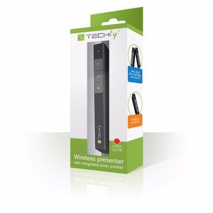 Techly ITC-LASER26 wireless presenter RF must